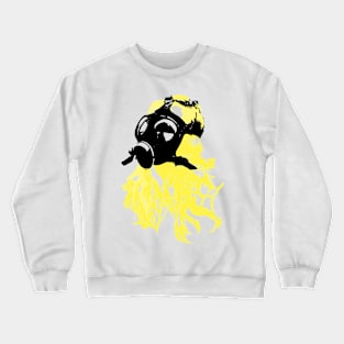 Yellow Gasmask Crewneck Sweatshirt